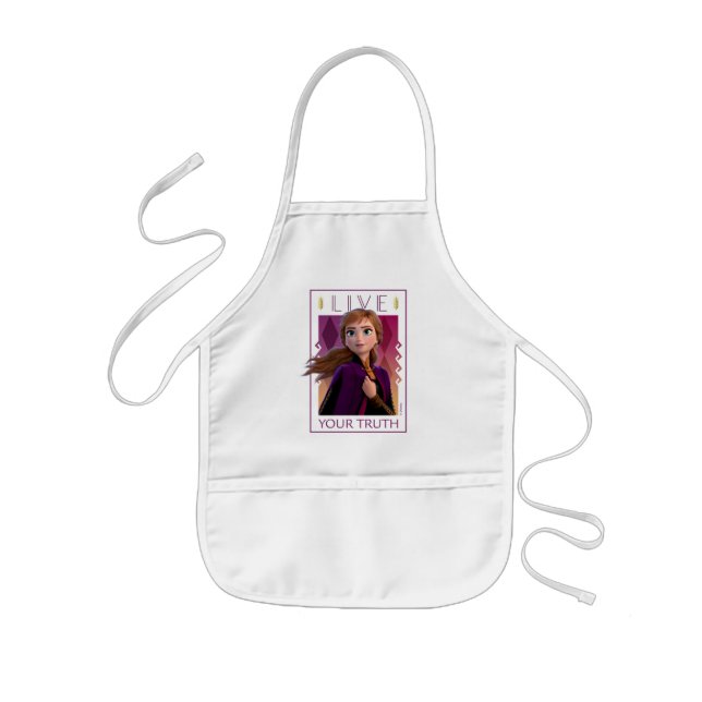 Frozen 2 | Anna - Live Your Truth Kids Apron (Front)