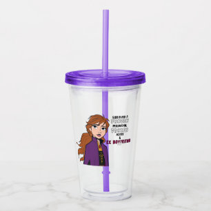 Frozen 2   Anna "Survived" Acrylic Tumbler