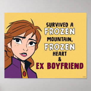 Frozen 2 Anna "Survived" Poster