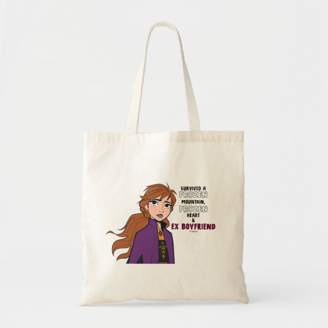 Frozen 2 | Anna "Survived" Tote Bag (Front)