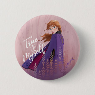 Frozen 2: Anna True to Myself 2 Inch Round Button