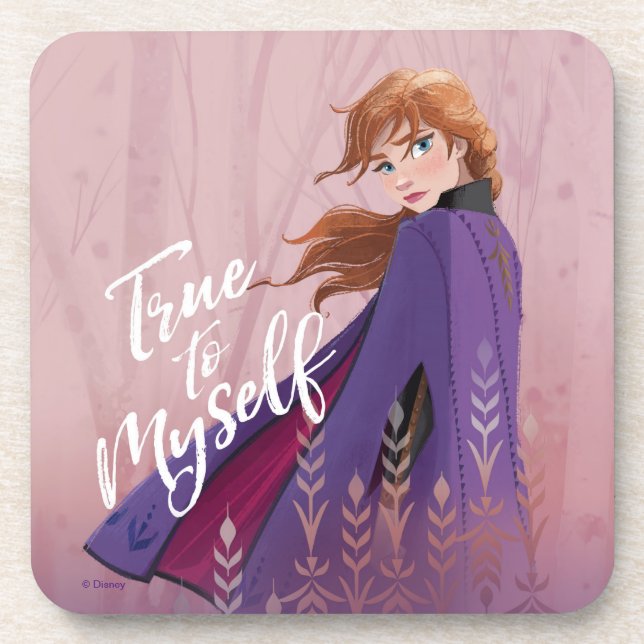 Frozen 2: Anna | True to Myself Coaster (Front)