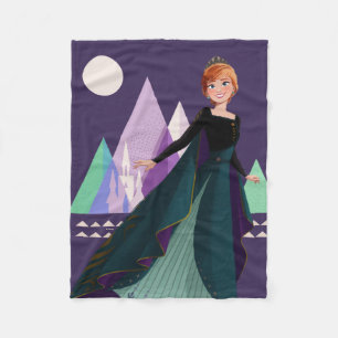 Frozen 2   Anna - True to Myself Fleece Blanket