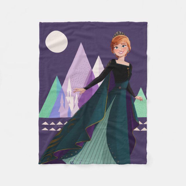 Frozen 2 | Anna - True to Myself Fleece Blanket (Front)