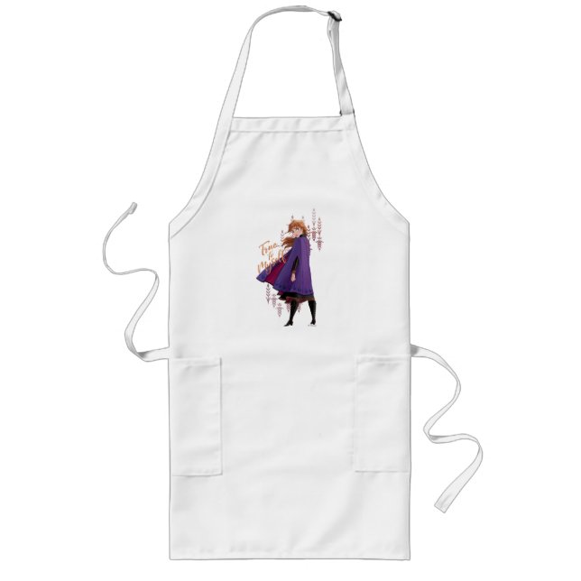 Frozen 2: Anna | True to Myself Long Apron (Front)