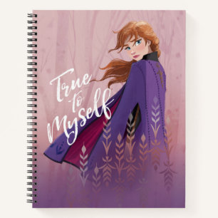 Frozen 2: Anna   True to Myself Notebook