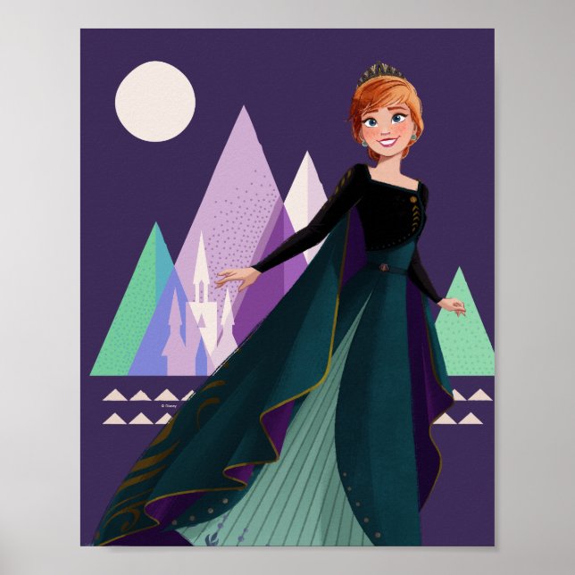 Frozen 2 | Anna - True to Myself Poster (Front)