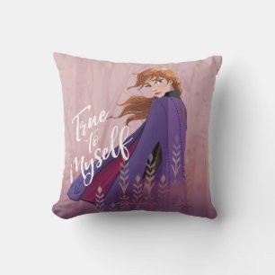 Frozen 2: Anna   True to Myself Throw Pillow