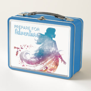 Frozen 2: Anna Watercolor Silhouette Metal Lunch Box