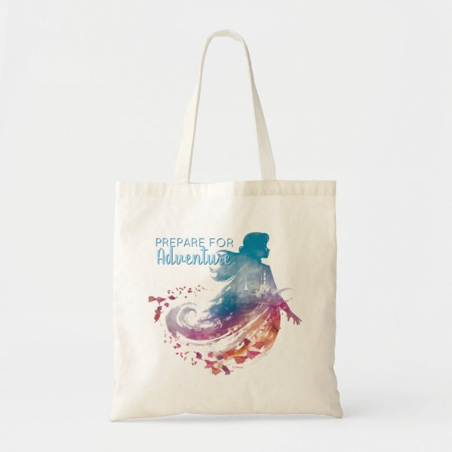 Frozen 2: Anna Watercolor Silhouette Tote Bag (Front)