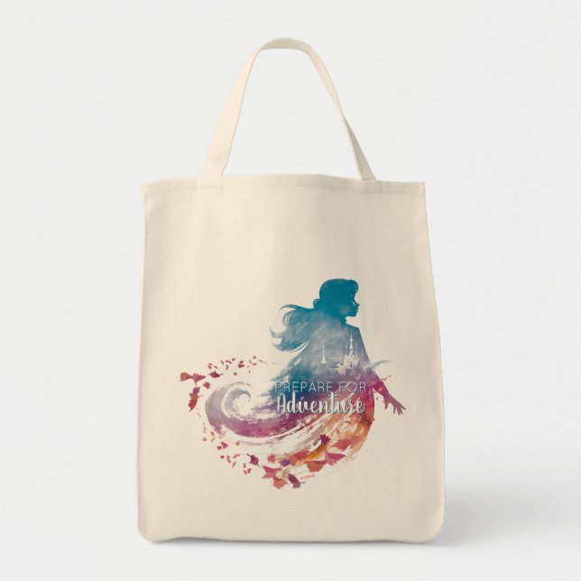 Frozen 2: Anna Watercolor Silhouette Tote Bag (Front)