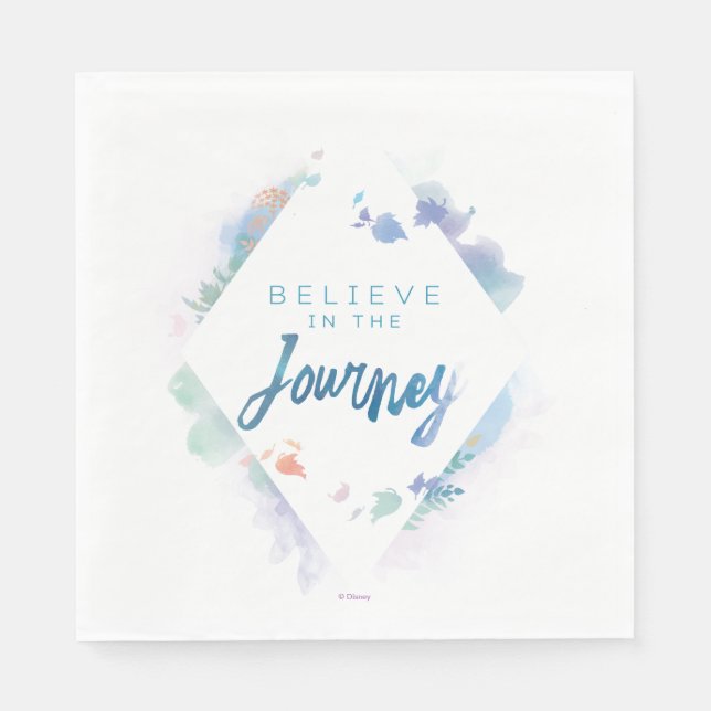 Frozen 2: Believe In The Journey Napkin (Front)
