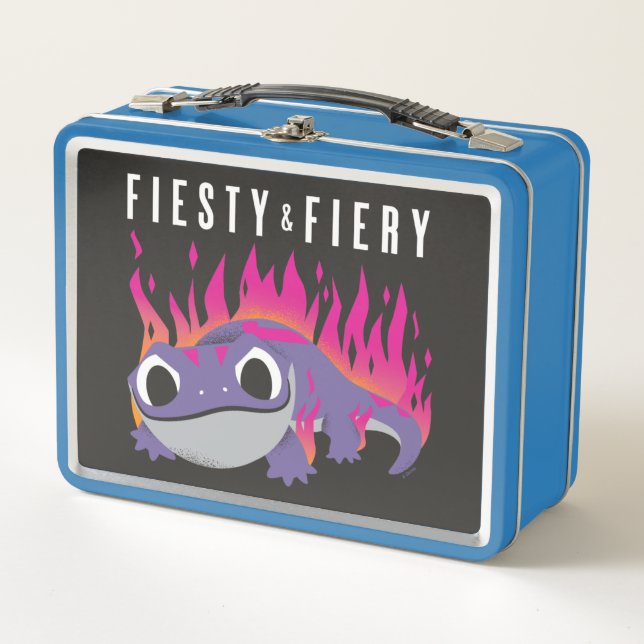 Frozen 2 | Bruni - Fiesty & Fiery Metal Lunch Box (Front)