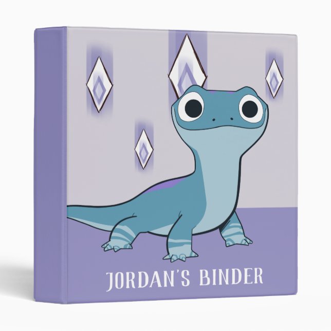 Frozen 2 | Bruni & Fire Elements Binder (Front/Spine)