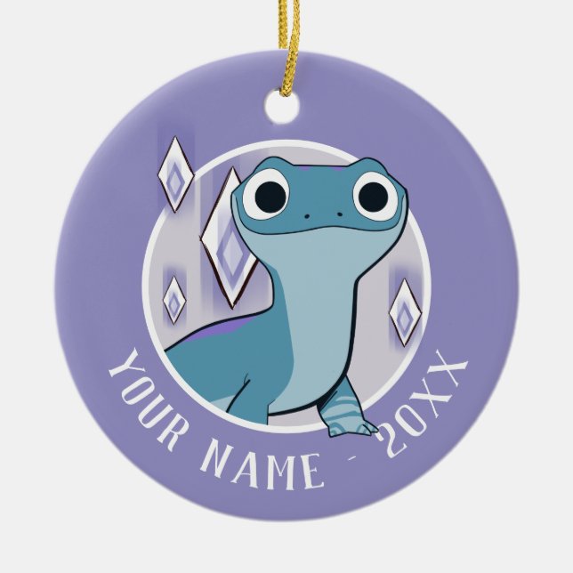Frozen 2 | Bruni & Fire Elements Ceramic Ornament (Front)