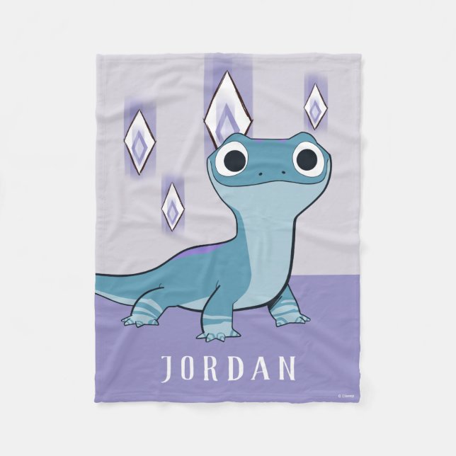 Frozen 2 | Bruni & Fire Elements Fleece Blanket (Front)