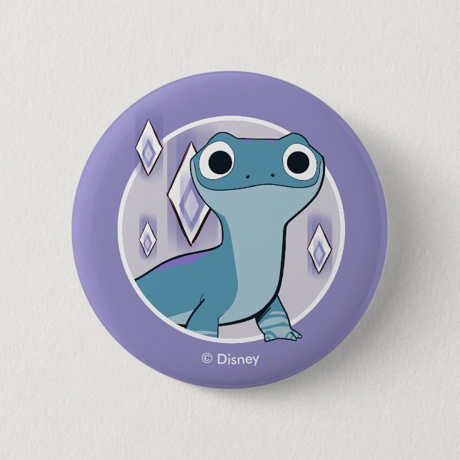 Frozen 2 | Bruni & Fire Elements Inch Round Button (Front)