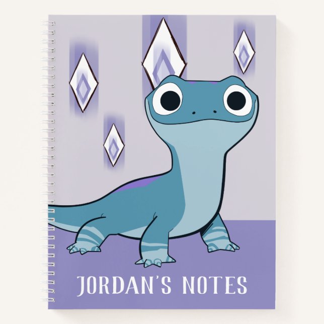 Frozen 2 | Bruni & Fire Elements Notebook (Front)