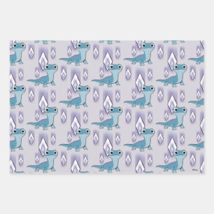 Frozen 2   Bruni & Fire Elements Wrapping Paper Sheet