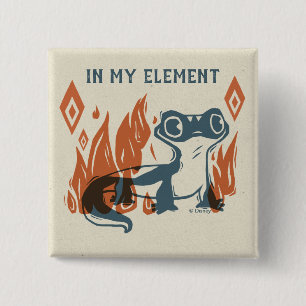 Frozen 2   Bruni - In My Element 2 Inch Square Button