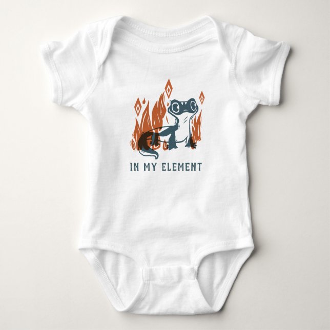 Frozen 2 | Bruni - In My Element Baby Bodysuit (Front)