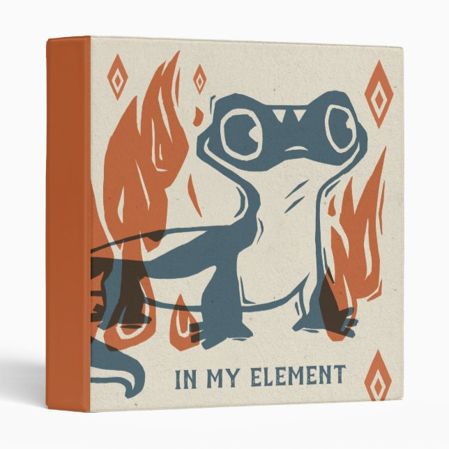 Frozen 2 | Bruni - In My Element Binder (Front/Spine)