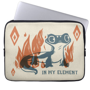 Frozen 2 Bruni - In My Element Laptop Sleeve