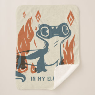 Frozen 2 Bruni - In My Element Sherpa Blanket