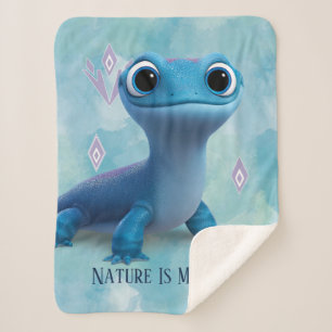 Frozen 2 Bruni the Fire Spirit Sherpa Blanket