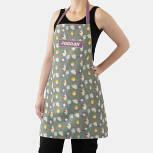 Frozen 2   Character Wood Cut Pattern Apron
