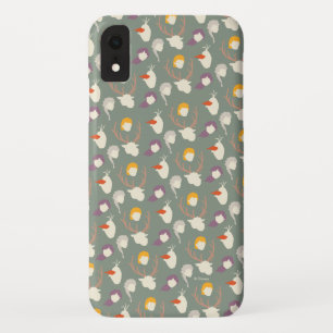 Frozen 2   Character Wood Cut Pattern iPhone XR Case