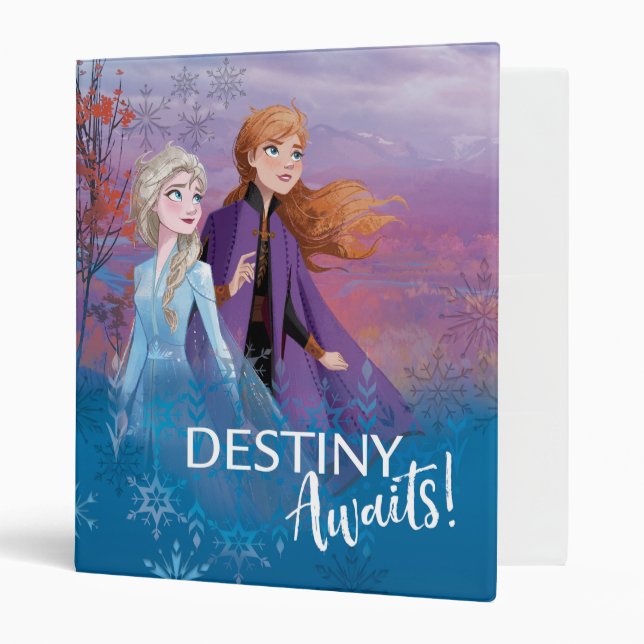 Frozen 2: Elsa & Anna | Destiny Awaits! Binder (Front/Inside)