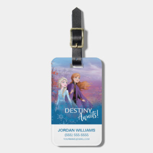 Frozen 2: Elsa & Anna Destiny Awaits! Luggage Tag