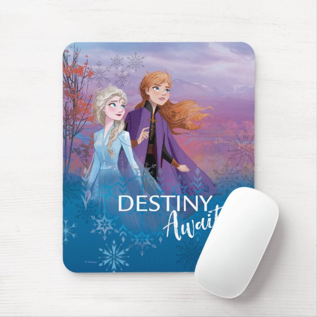 Frozen 2: Elsa & Anna | Destiny Awaits! Mouse Pad (With Mouse)