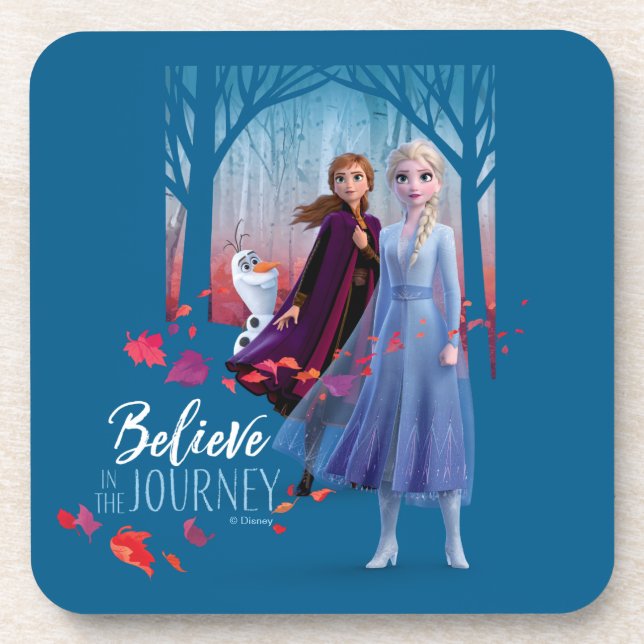 Frozen 2: Elsa, Anna, & Olaf | Believe Coaster (Front)