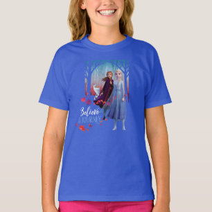 Frozen 2: Elsa, Anna, & Olaf Believe T-Shirt