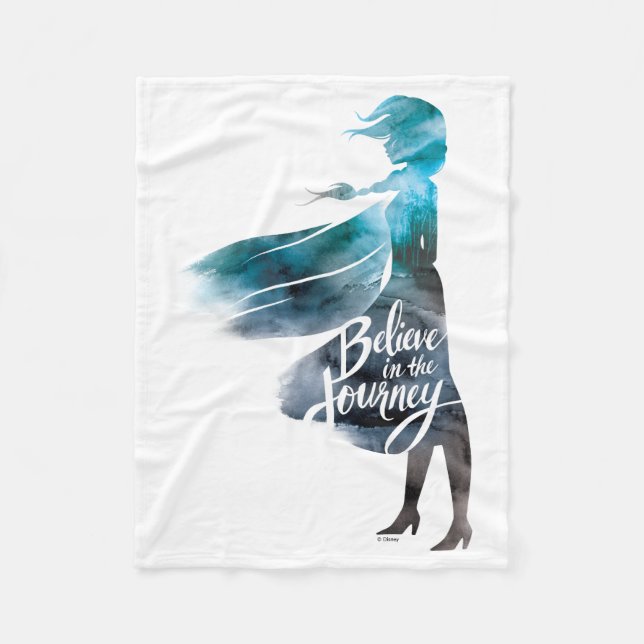 Frozen 2: Elsa | Believe in the Journey Fleece Blanket (Front)
