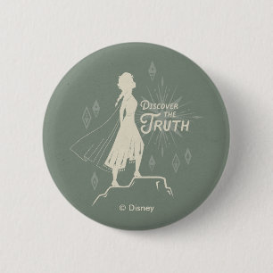 Frozen 2: Elsa Discover The Truth 2 Inch Round Button