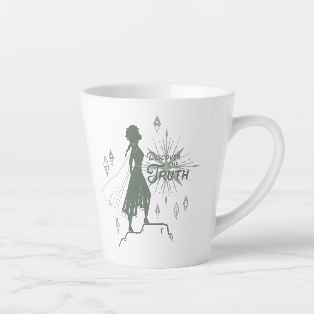 Frozen 2: Elsa | Discover The Truth Latte Mug (Right)