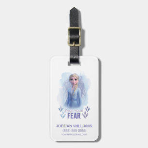 Frozen 2: Elsa Face Your Fear Luggage Tag