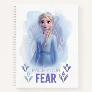 Frozen 2: Elsa   Face Your Fear Notebook
