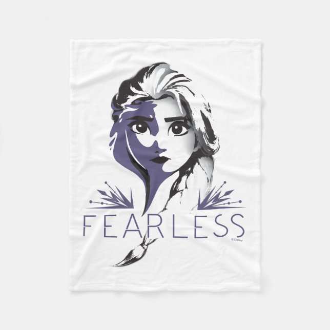 Frozen 2: Elsa | Fearless Fleece Blanket (Front)