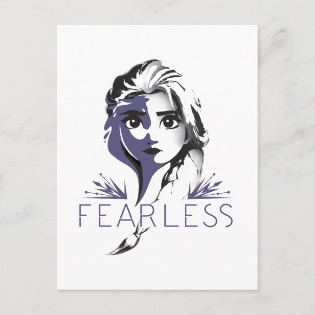 Frozen 2: Elsa | Fearless Postcard (Front)