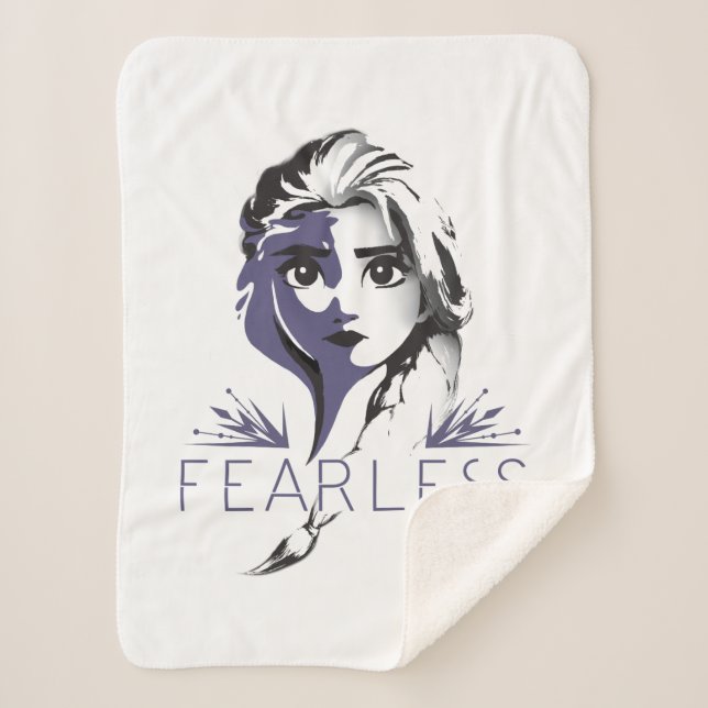 Frozen 2: Elsa | Fearless Sherpa Blanket (Front)