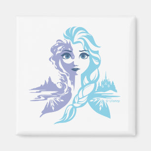 Frozen 2   Elsa - Frozen Reign Magnet