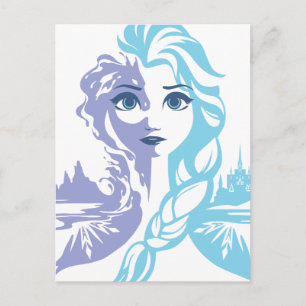 Frozen 2 Elsa - Frozen Reign Postcard