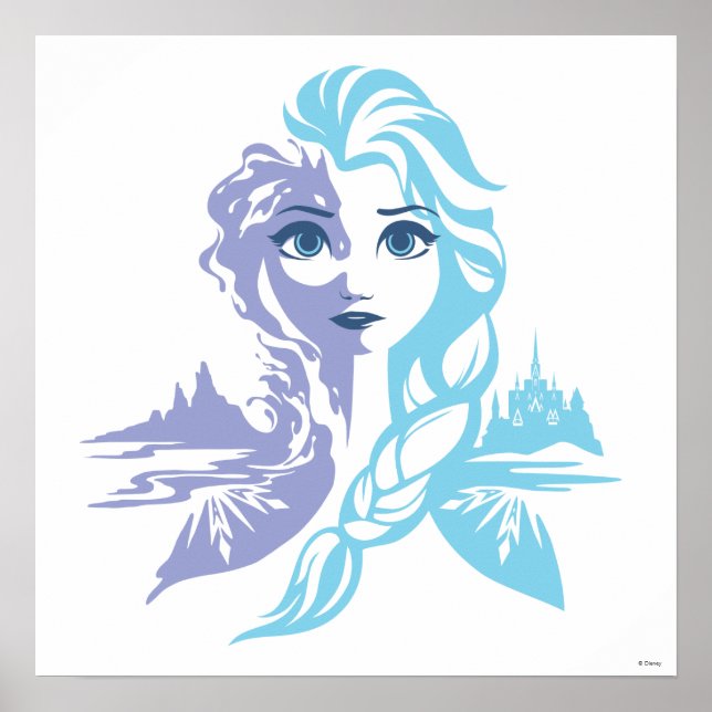 Frozen 2 | Elsa - Frozen Reign Poster (Front)