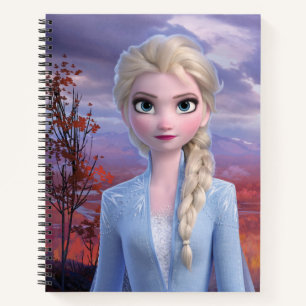 Frozen 2   Elsa - Lead with Courage Notebook