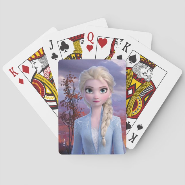 Frozen 2 | Elsa - Lead with Courage Playing Cards (Back)