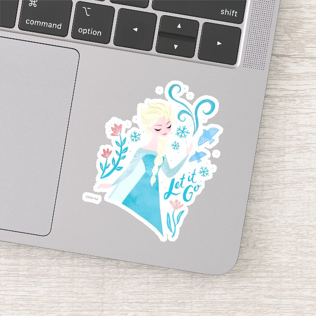 Frozen 2 | Elsa "Let It Go" Watercolor (Detail)